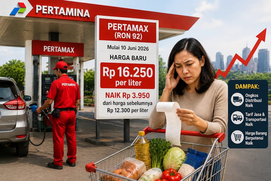Harga Pertamax Naik Jadi Rp16.250 per Liter per 10 Juni, Pengamat Ingatkan Risiko Kenaikan Harga Barang di Sumut