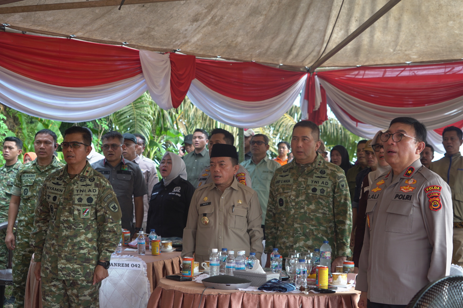 Pangdam XX/TIB Mayjen Arief Gajah Mada Panen Raya 22 Hektare di Tanjab Timur, Target Swasembada Pangan Nasional