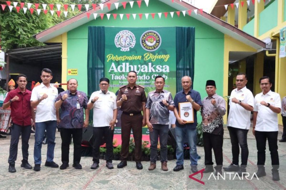 Sekolah Adhyaksa Medan Buka Dojang Taekwondo 2026, Kajari Tekankan Bentuk Karakter dan Jaring Bibit Atlet Pelajar