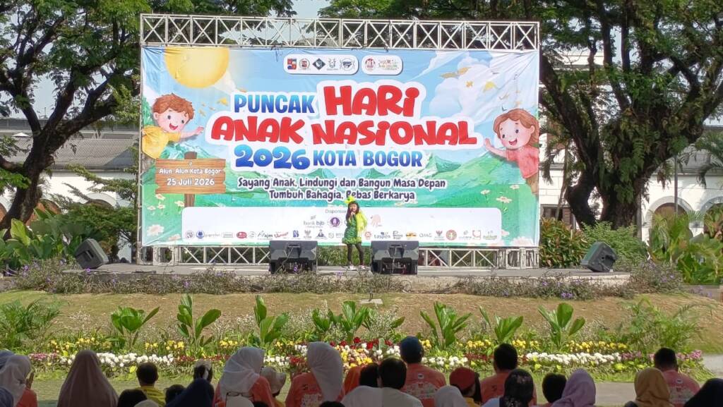 Anak Inklusif Jadi Bintang di Puncak Hari Anak Nasional 2026 Kota Bogor, Wali Kota Soroti Bullying dan Adab