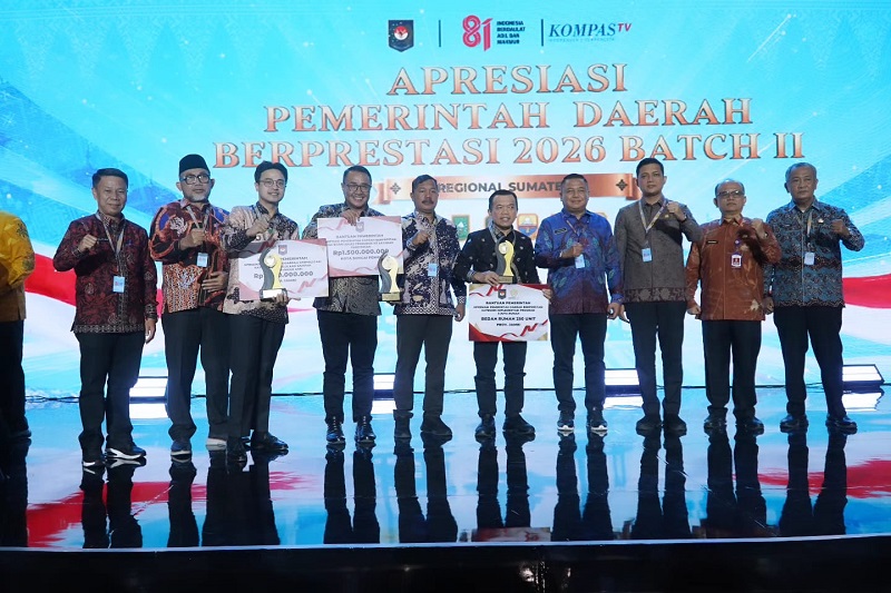 Pemprov Jambi Raih Penghargaan Daerah Berprestasi 2026, Kantongi Rp 5 Miliar untuk Bedah 250 Rumah