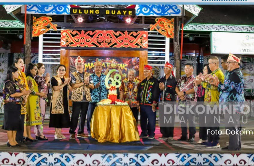 Bupati Malinau Wempi Wempi Tutup HUT ke-68 Desa Wisata Pulau Sapi, Dorong Pemuda Promosi Via Medsos dan Jaga Ukiran Khas