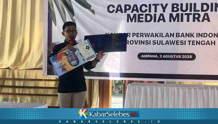 KPwBI Sulteng Edukasi Jurnalis di Ampana Soal Uang Palsu: Modus Tinta Stabilo dan Batas Penukaran 15 Orang per Hari