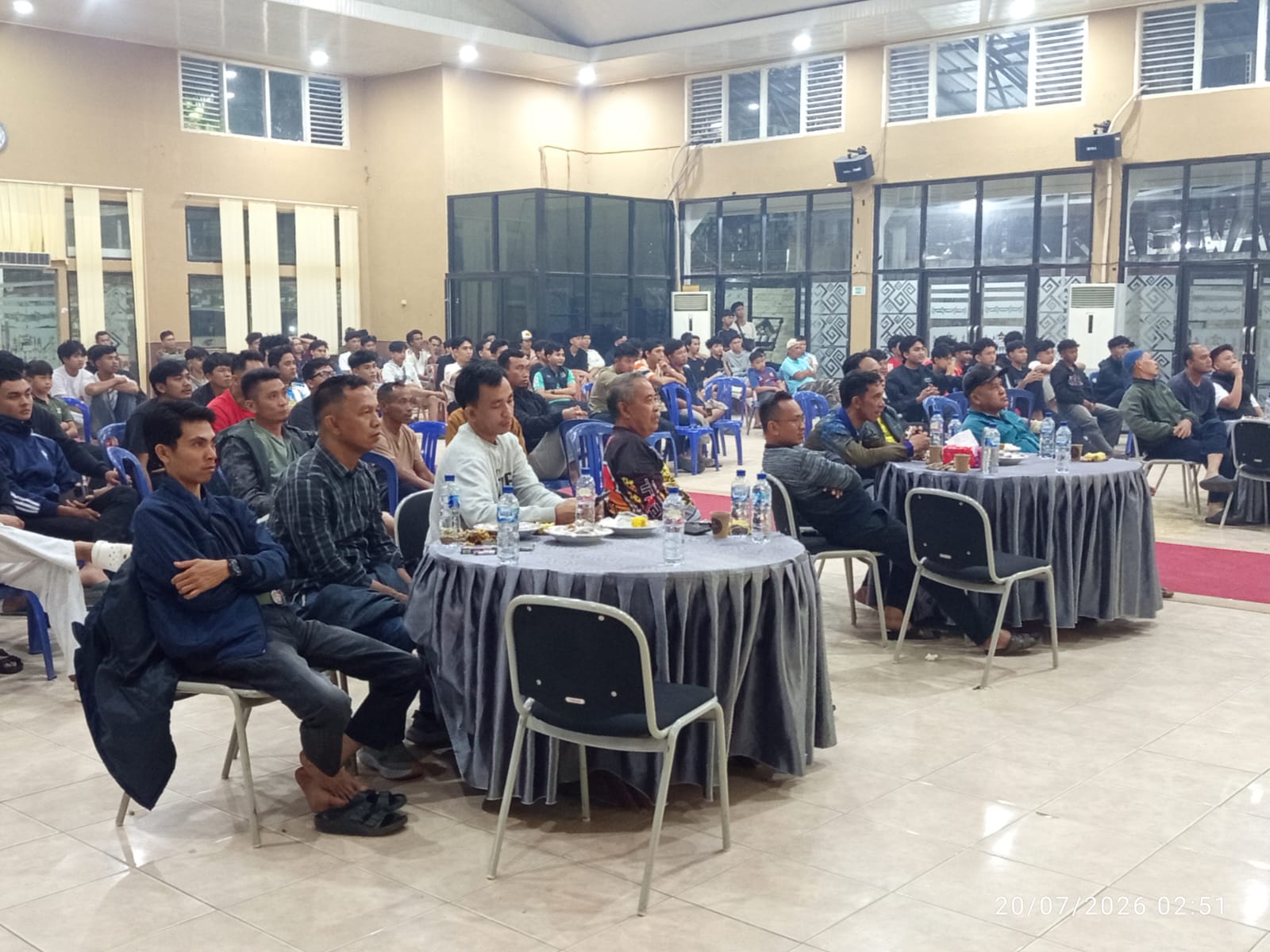 Euforia Final Piala Dunia 2026, Pemkab Way Kanan Gelar Nobar Massal untuk Motivasi Atlet Muda