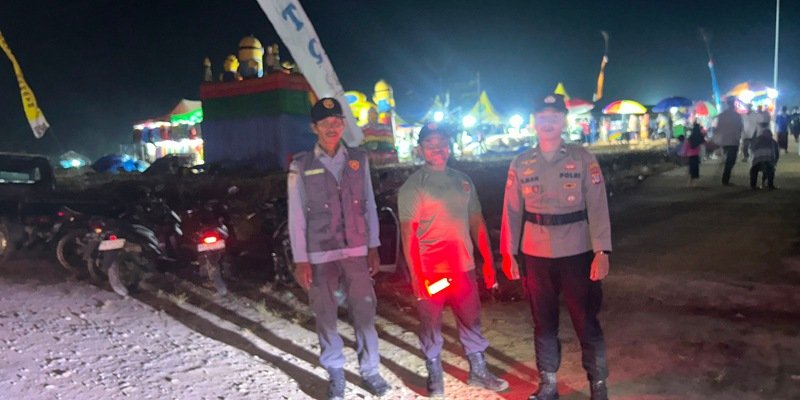 Polsek Tanjung Palas Utara Kawal Pembukaan STQ ke-XXI di Bulungan, Dua Personel Disiagakan