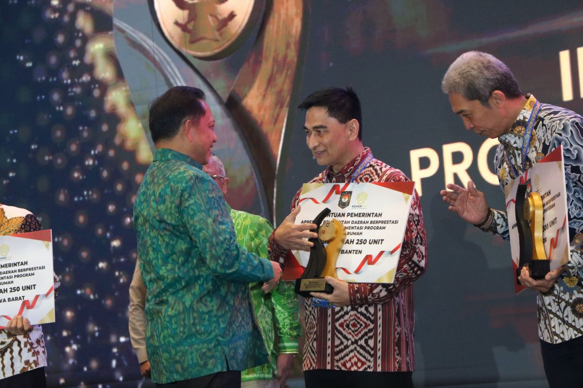 Banten Raih Penghargaan Pemda Berprestasi 2026, Waduk 250 Unit Bedah Rumah dari Pusat