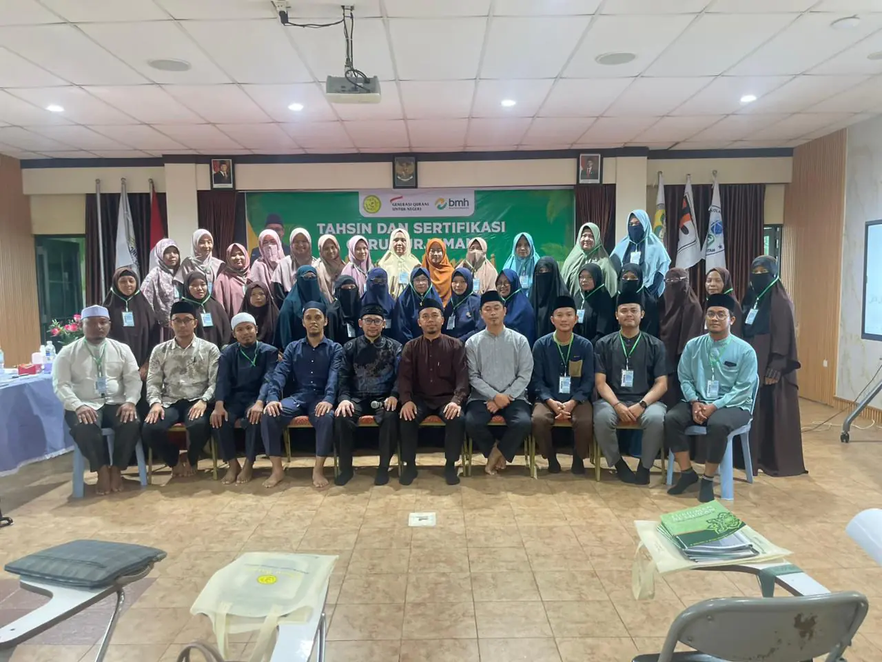 38 Guru Al-Qur’an di Batam dan Karimun Ikuti Pelatihan Tahsin Metode Ummi, Digelar BMH Kepri
