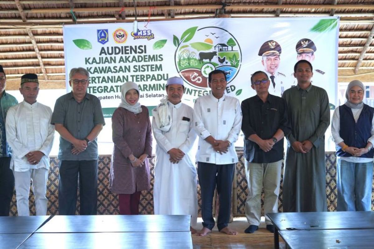 Pemkab HSS Gandeng Faperta ULM Desain Kawasan Pertanian Terpadu di Kandangan