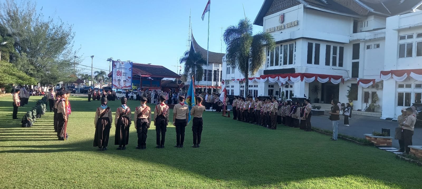 33 Pramuka Kota Solok Dilepas ke Jambore Nasional 2026, Wali Kota Titipkan 3 Pesan Penting