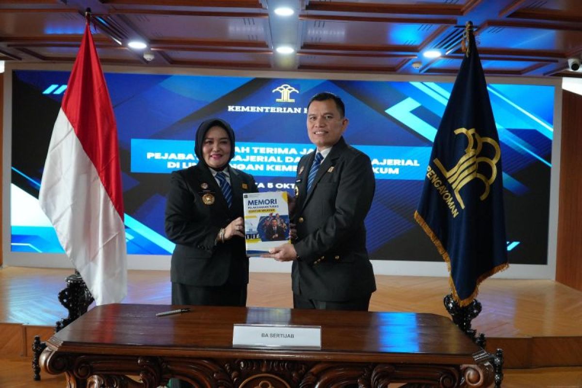 Morina Harahap Resmi Jabat Kepala Kanwil Kemenkum Kepri, Gantikan Edison Manik