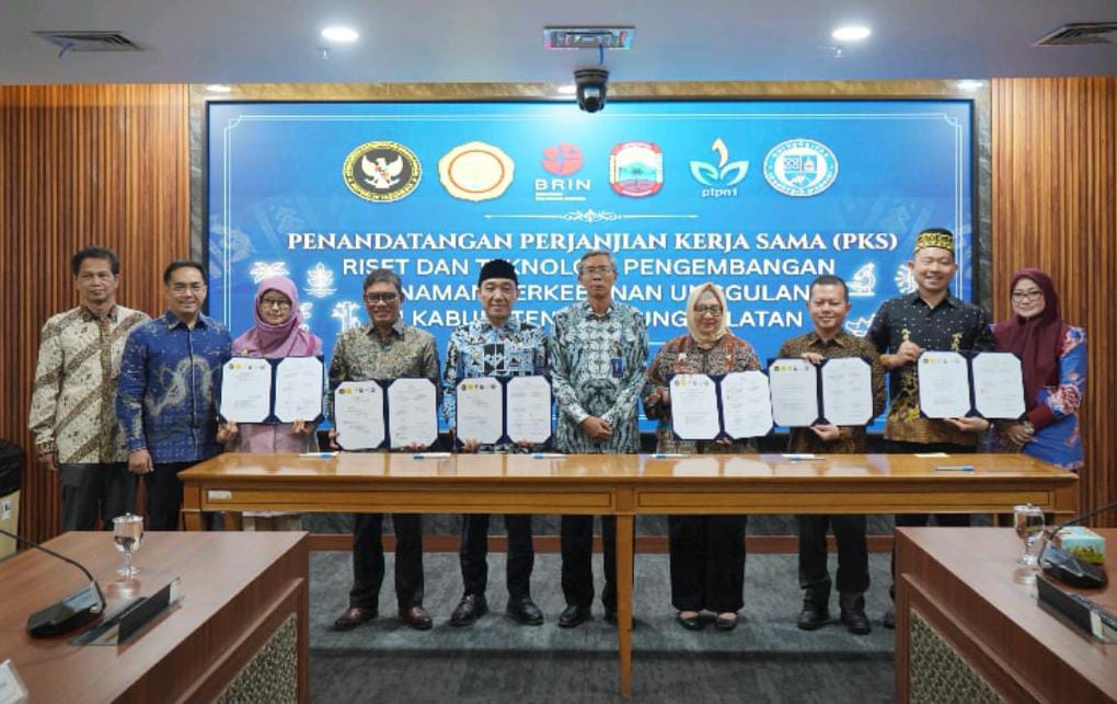 PTPN I Resmi Jadi Pusat Riset Bibit Unggul Perkebunan Nasional di Lampung Selatan, Ini Komoditas Prioritasnya