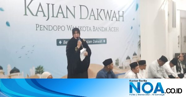 Pendopo Wali Kota Banda Aceh Disulap Jadi Majelis Ilmu, Illiza Dorong Kajian Rutin untuk ASN dan Warga