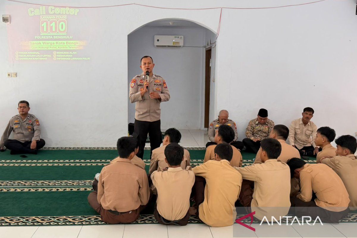 Polresta Bengkulu Gencarkan Penyuluhan Kamtibmas di SMP dan SMA, Sasaran Utama Cegah Kenakalan Remaja