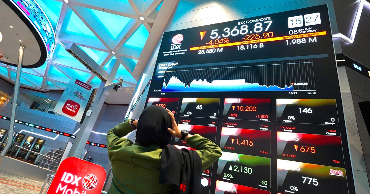 IHSG Terkoreksi 4,52% ke Level 5.342, BRI Danareksa Rekomendasikan Beli Saham ADMR dan MSIN Hari Ini