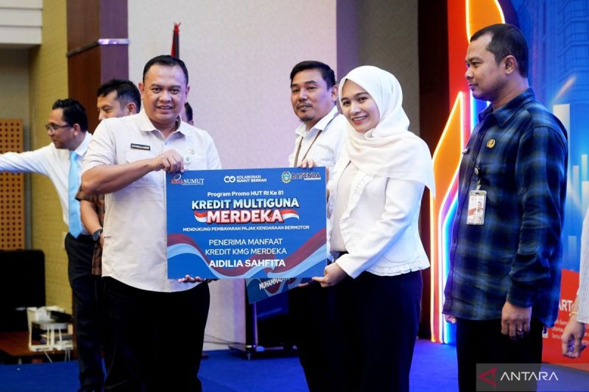 Bapenda Sumut dan Bank Sumut Luncurkan KMG Merdeka, ASN hingga Pensiunan Bisa Bayar PKB dengan Bunga Nol Persen