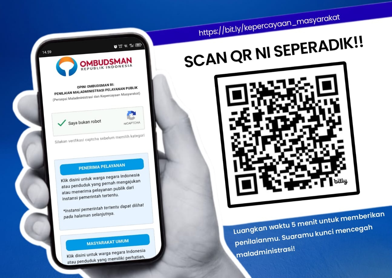 Ombudsman Babel Buka Penilaian Pelayanan Publik 2026 di Beltim, Warga Diminta Suarakan Pengalaman