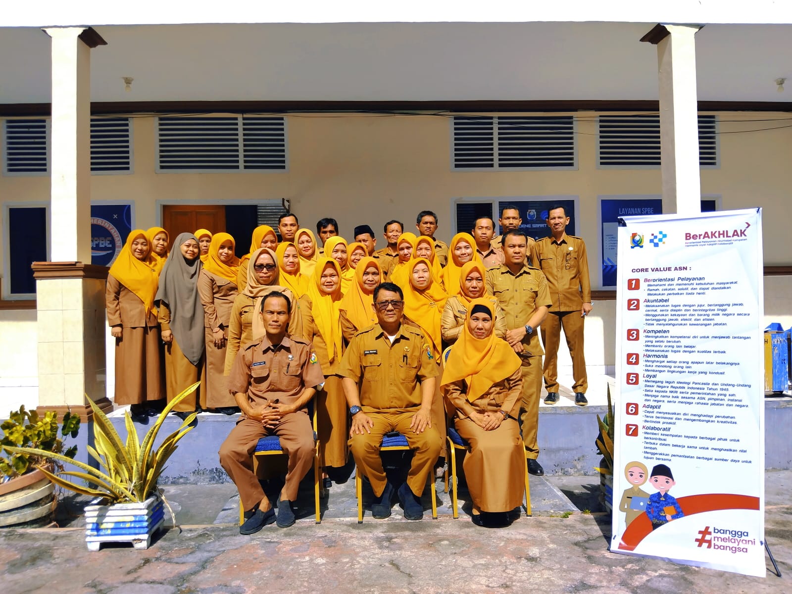 Diskominfo Majene Resmi Luncurkan Core Values ASN BerAKHLAK, Kepala Dinas Sebut Bukan Sekadar Slogan