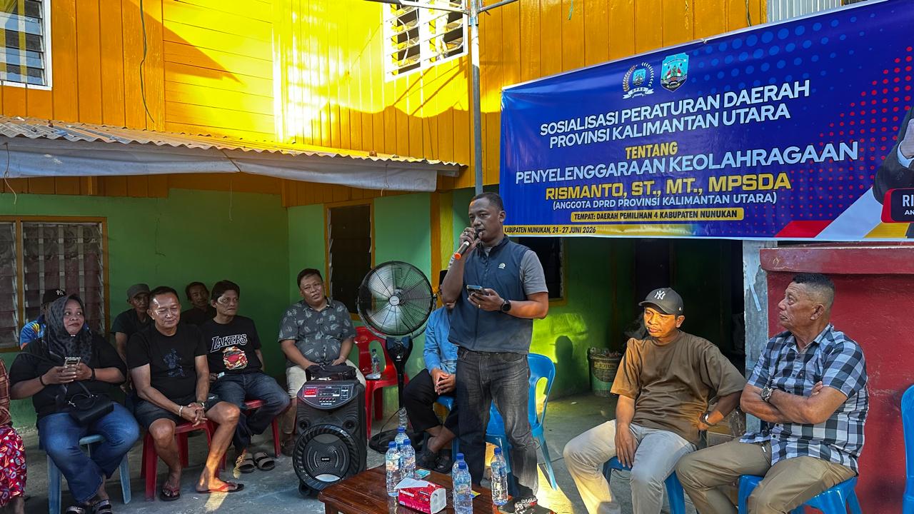 Sosialisasi Perda Olahraga di Nunukan, Warga Perbatasan Soroti Minimnya Jaminan Masa Depan Atlet