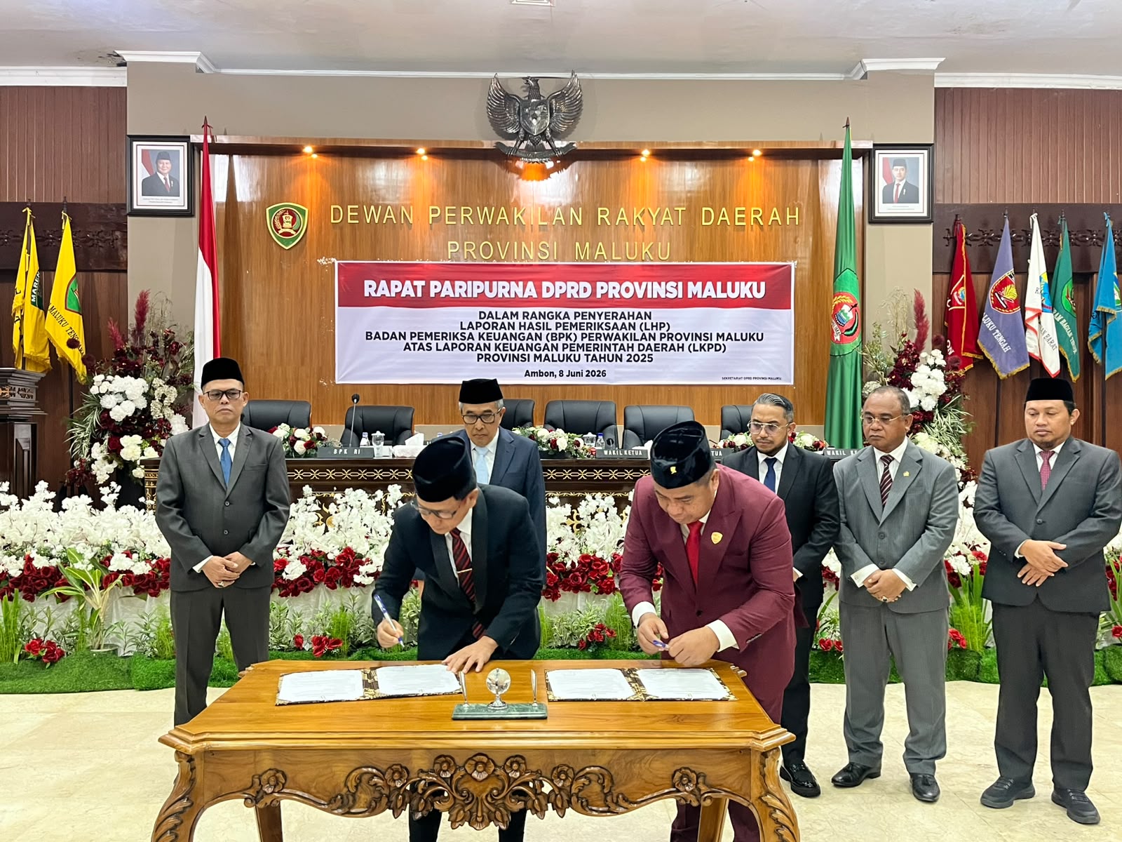 Pemprov Maluku Komitmen Tindak Lanjuti Rekomendasi BPK usai Opini WTP Satu Dekade Bertahan