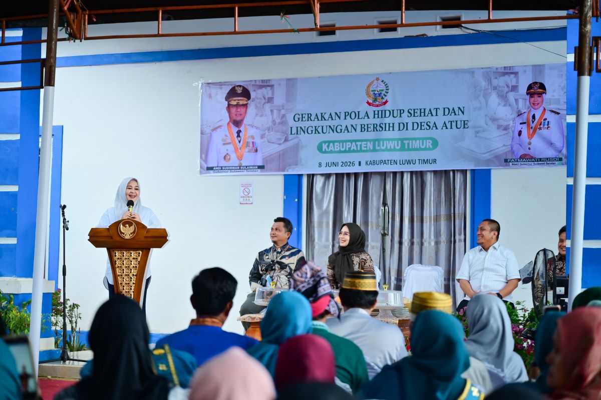Wagub Sulsel Fatmawati Rusdi Dorong Warga Luwu Timur Kelola Sampah Rumah Tangga Jadi Sumber Ekonomi