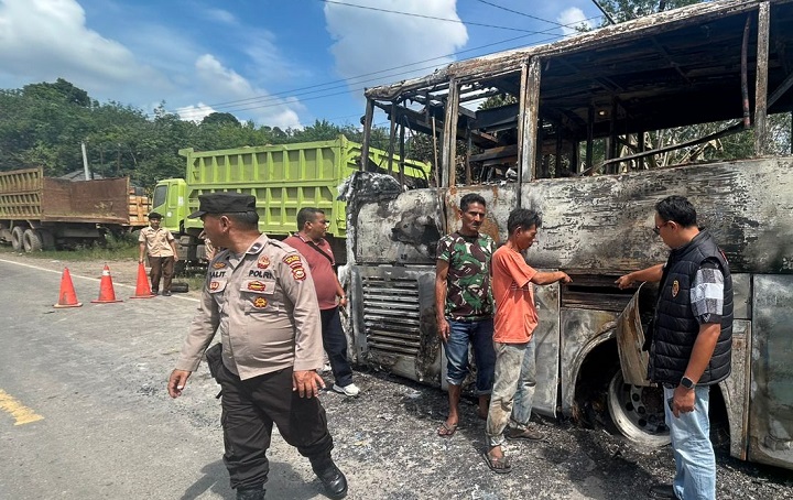 Dua Bus AKAP Terbakar di Sumsel dalam Sebulan, Satu Insiden Tewaskan 16 Orang di Musi Rawas