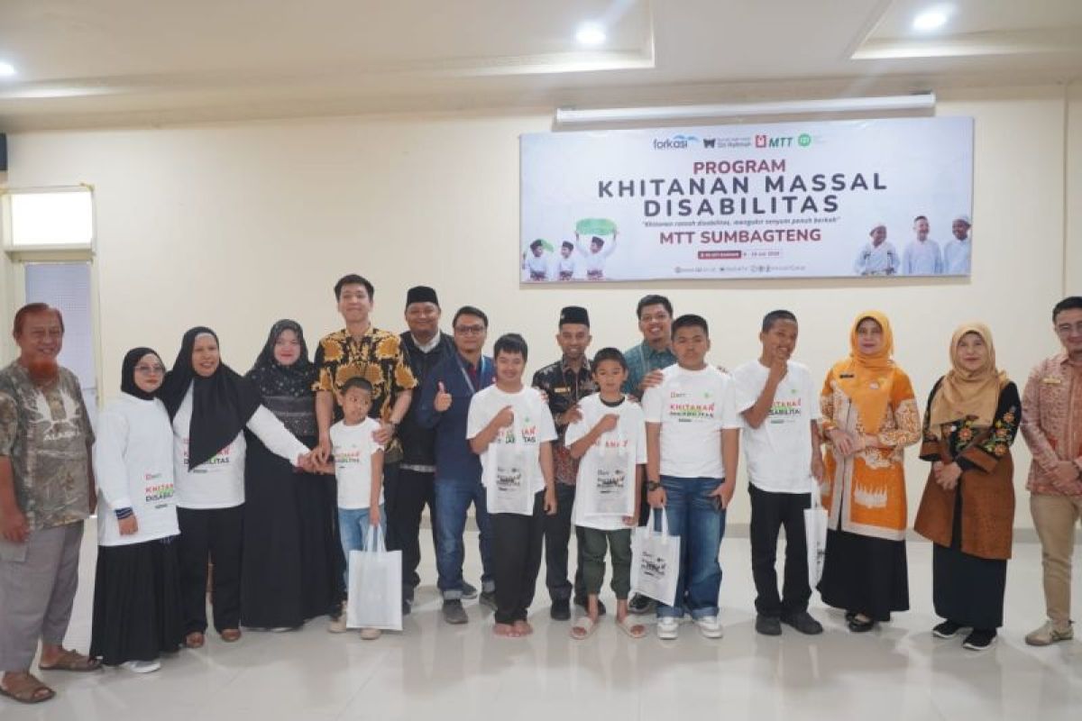 Kolaborasi MTT Sumbagteng dan IZI Sumbar Gelar Khitan Massal Disabilitas di Padang, 9 Anak Jalani Operasi