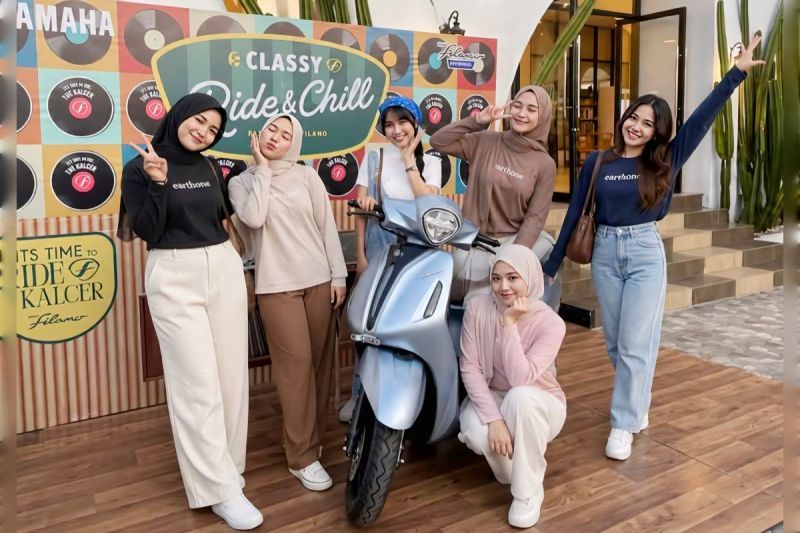 73 Anak Muda Muara Teweh Ramaikan Yamaha Classy Ride and Chill, Rolling City hingga Kopi Bareng