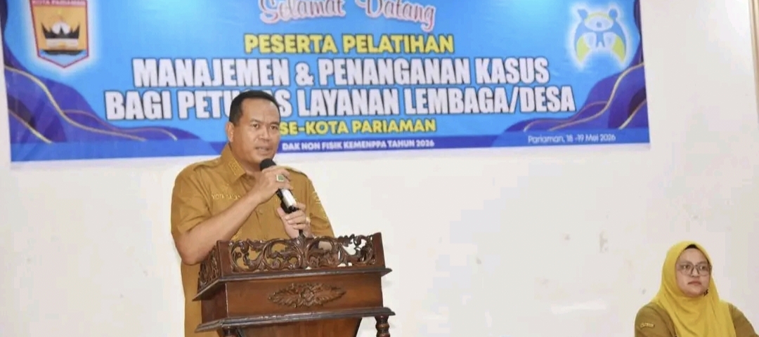 Wali Kota Pariaman Sebut Masa Depan Daerah Terancam Akibat Tingginya Kekerasan Perempuan dan Anak, Pelatihan Petugas Layanan Digelar