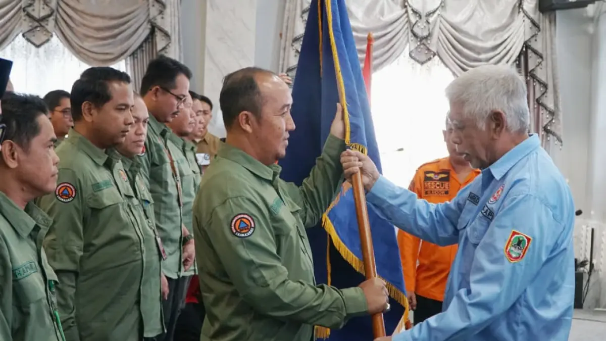 Wabup Balangan Kukuhkan Pengurus FPRB, Ingatkan Tak Boleh Ada Keluhan Soal Lambatnya Penanganan Bencana
