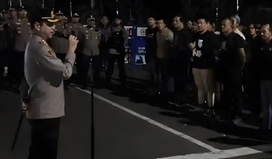 300 Personel Gabungan Polrestabes Makassar Siaga Semalaman, Perburuan Geng Motor Diintensifkan di 11 Kecamatan