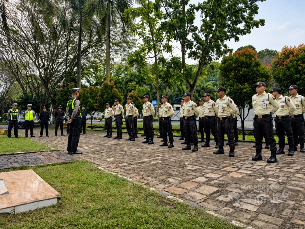 Satlantas Bangka Barat dan PT Timah Edukasi Keselamatan Berkendara untuk 50 Satpam, Ini Pesan Kasatlantas