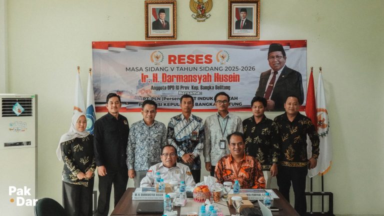 Darmansyah Husein Soroti Keandalan Listrik dan Jalan Nasional di Bangka Belitung Saat Reses Bersama PLN
