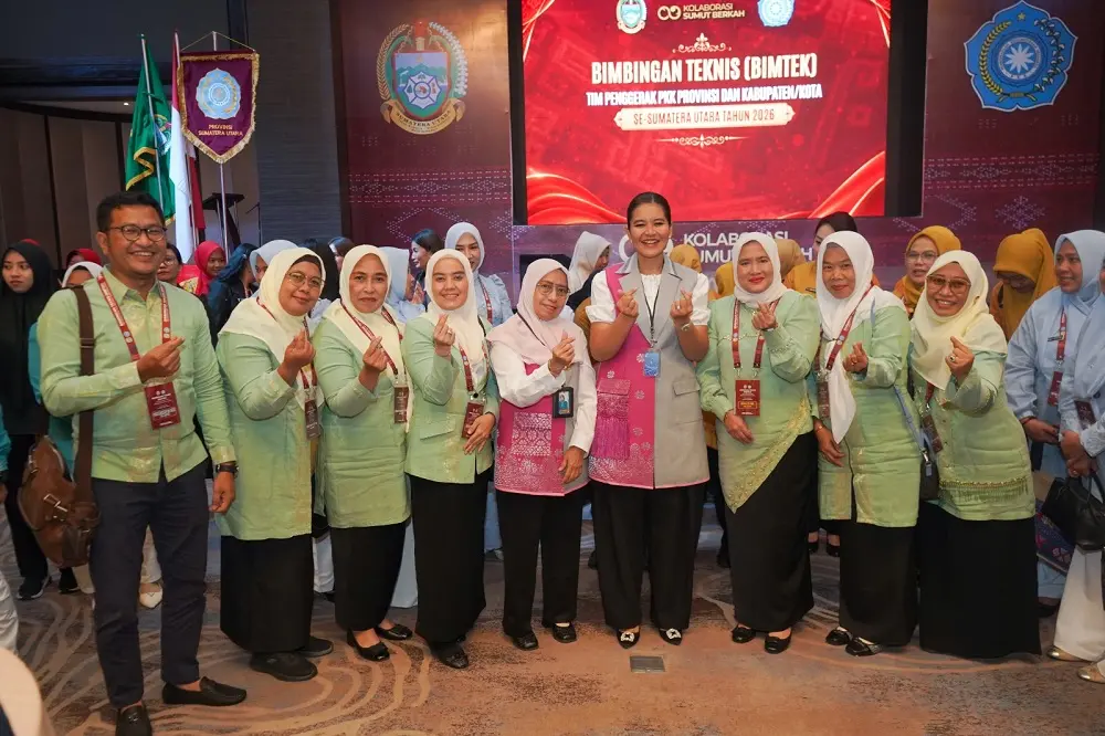 Ketua TP PKK Asahan Ny. Yusnila Indriati Taufik Ikuti Bimtek di Medan, Targetkan Program Lebih Terarah Hingga ke Dasa Wisma