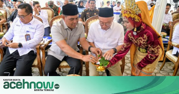 Aceh Besar Terima Sumur Bor dari Sucofindo untuk Atasi Krisis Air Bersih di Gampong Lambleut