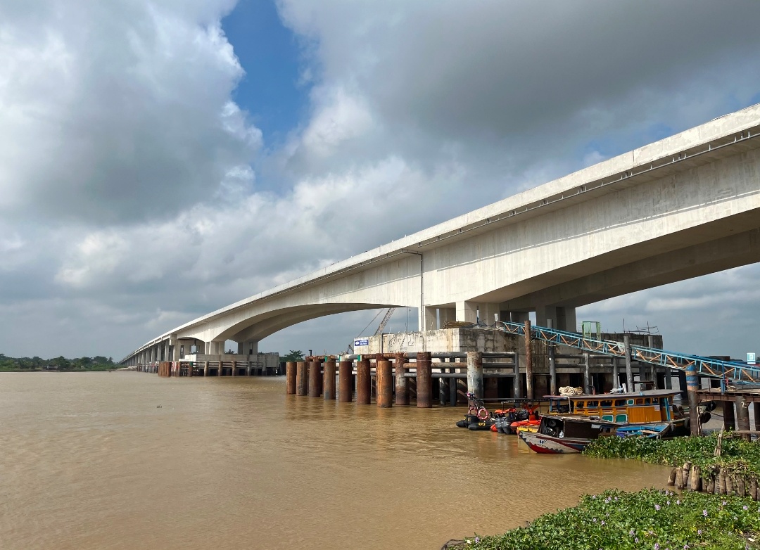 Jembatan Musi V Sepanjang 1,8 Km Jadi Jembatan Tol Terpanjang di Indonesia, Wapres Gibran Tinjau Langsung Progres di Palembang