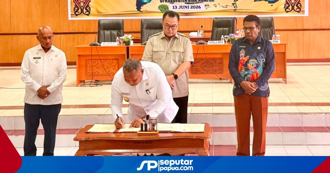 BRIN dan Pemprov Papua Teken MoU Pembangunan Bandar Antariksa di Biak Numfor, Ini Cakupan Kerja Samanya