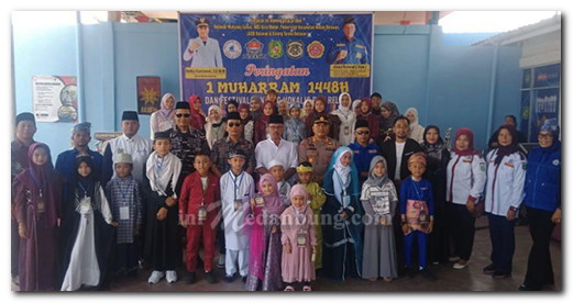 Relawan Wak Young dan HNSI Gelar Festival Bintang Vokalis Pop Religi di Medan Belawan, 60 Peserta Ikut Serta