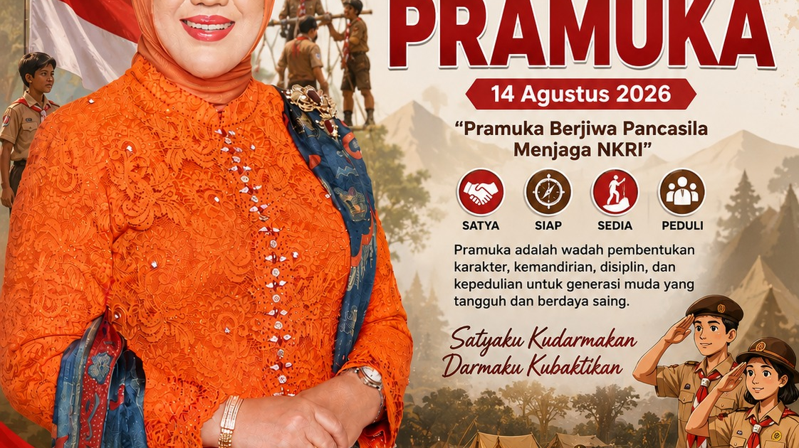 Pramuka Diminta Jadi Benteng Generasi Digital, Senator Leni John Latief: Anak Muda Harus Cerdas Manfaatkan Teknologi