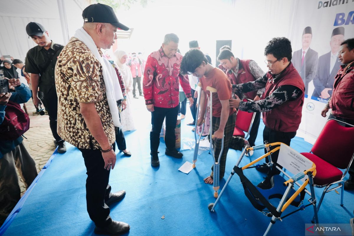 Pemkab Penajam Paser Utara Alokasikan Rp100 Juta untuk Alat Bantu Disabilitas, Kursi Roda dan Tongkat Sudah Disalurkan