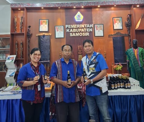 Stan Pemkab Samosir di PRSU 2026 Perkenalkan Wine Mangga Asal Silimalombu yang Sudah Tembus Pasar Jerman
