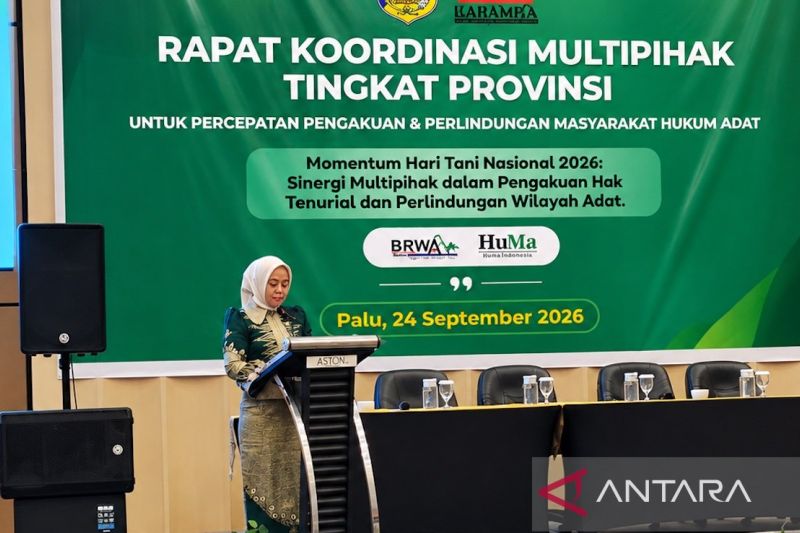 Pemprov Sulteng Susun Peta Jalan Percepat Implementasi Perda PPMHA, Targetkan Keputusan Gubernur