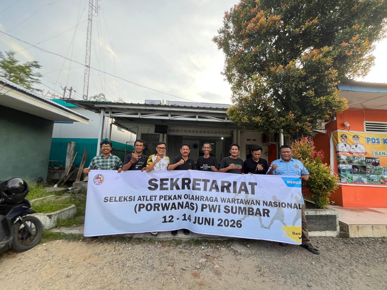 PWI Sumbar Mulai Seleksi Atlet Wartawan di Payakumbuh dan Limapuluh Kota Jelang Porwanas 2027, 7 Cabor Dipertandingkan