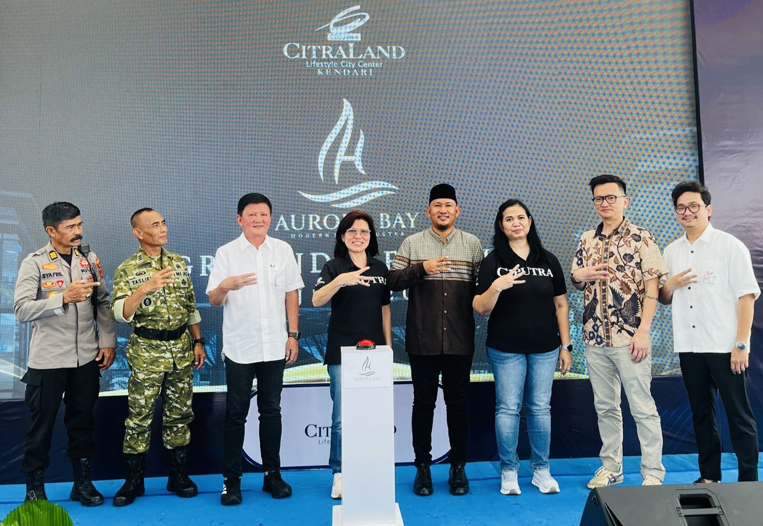 Groundbreaking Mega Klaster Aurora Bay di CitraLand Kendari, 400 Unit Rumah dengan Harga Rp2 Miliar hingga Rp6 Miliar