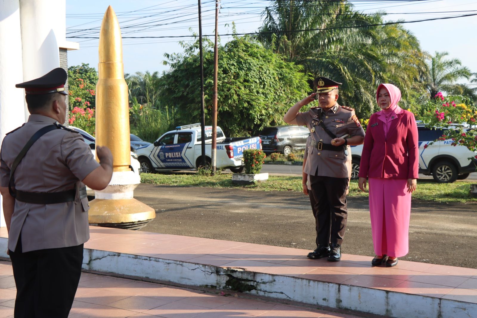 Polres Bengkulu Utara Gelar Ziarah ke TMP Ratu Samban Jelang Hari Bhayangkara ke-80, Kapolres Ajak Personel Teladani Patriotisme Pahlawan