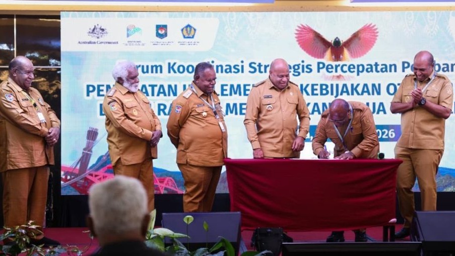 Enam Gubernur Sepakat Perkuat Tata Kelola Dana Otsus Papua Rp12,69 Triliun, Transparansi Jadi Kunci Utama