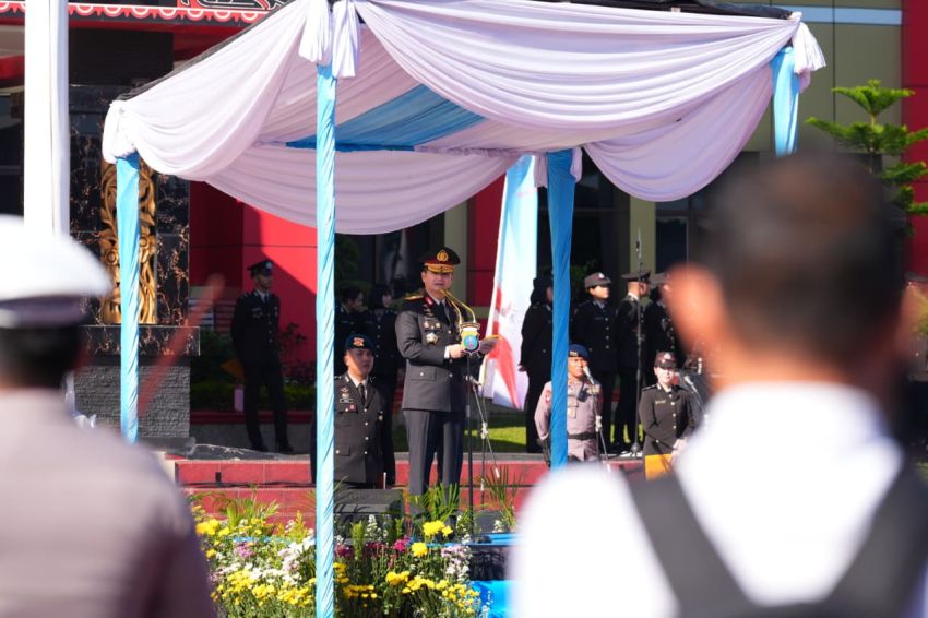 Peringati Hari Bhayangkara ke-80, Polda Sumut Bacakan Amanat Presiden Prabowo: Kepercayaan Publik Modal Utama Polri