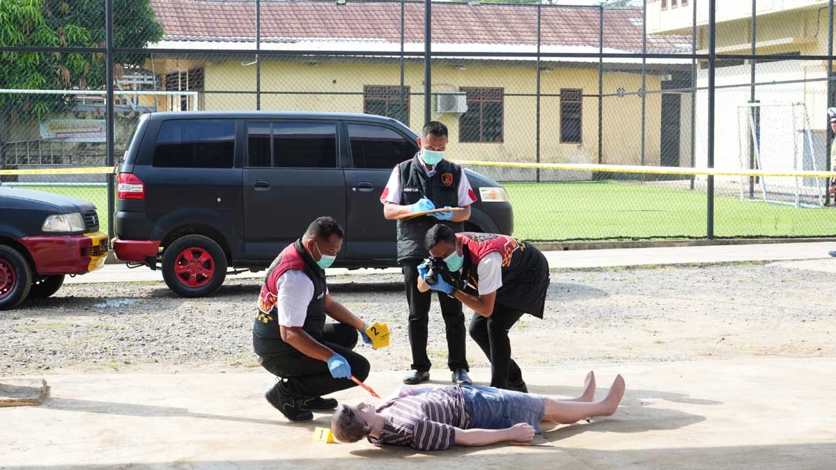 Uji Nyali Jajaran Polres, Kapolda Sumsel Irjen Sandi Nugroho Gelar Lomba Olah TKP Ilmiah di Palembang