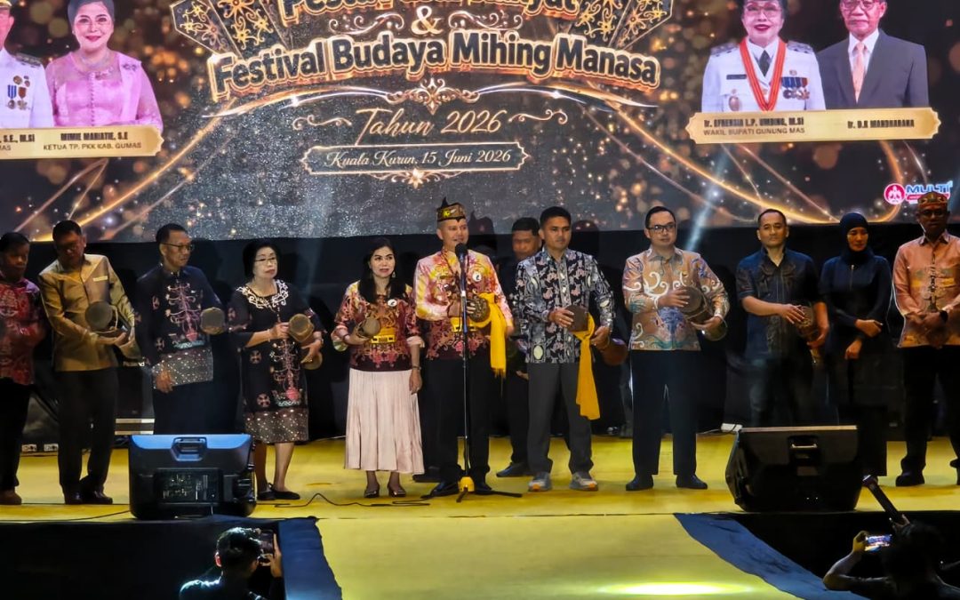 Bupati Gunung Mas Buka FBMM 2026, 65 UMKM dan 13 Lomba Budaya Meriahkan HUT ke-24 Daerah