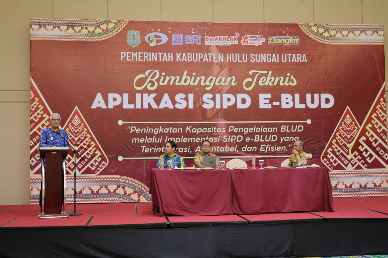 Wabup HSU Hero Setiawan Buka Bimtek SIPD E-BLUD untuk RSUD Pembalah Batung, Targetkan Tata Kelola Keuangan Lebih Transparan