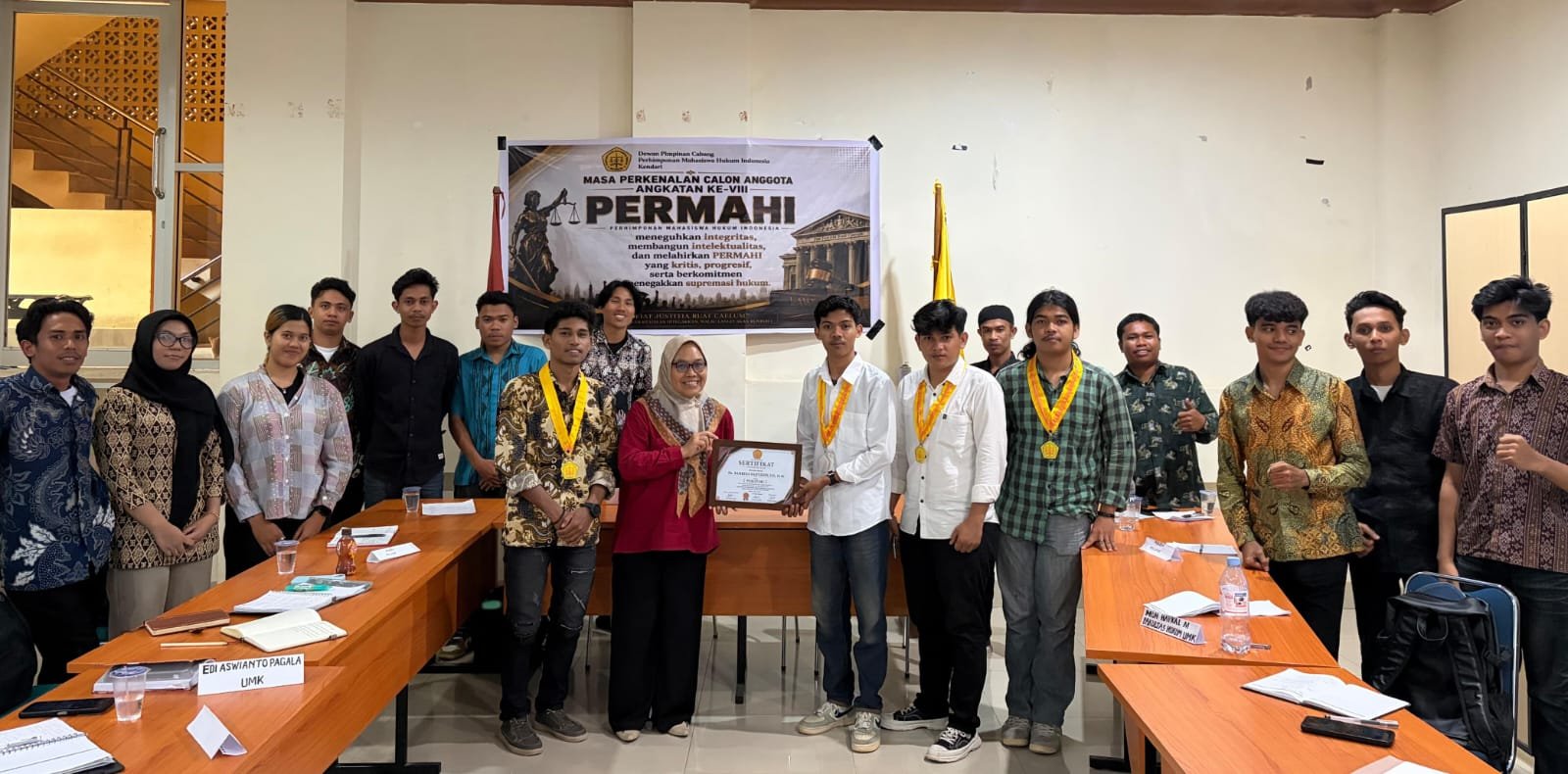 DPC PERMAHI Kendari Gelar MAPERCA VIII, Cetak Kader Hukum Berintegritas dari Berbagai Kampus